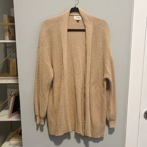 Universal Thread Women's Tan Cardigan with Pockets